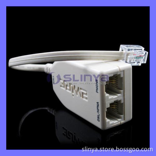 2wire Us DSL Filters for ADSL with Dual Connections for Phone and Modem